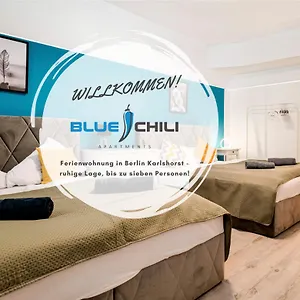 Blue Chili 31 - Stadtwohnung Fuer 7 - Modern Zentral Karlshorst Wlan Berlin
